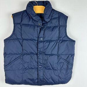 Lands End down filled puffer vest boys sz 5-6